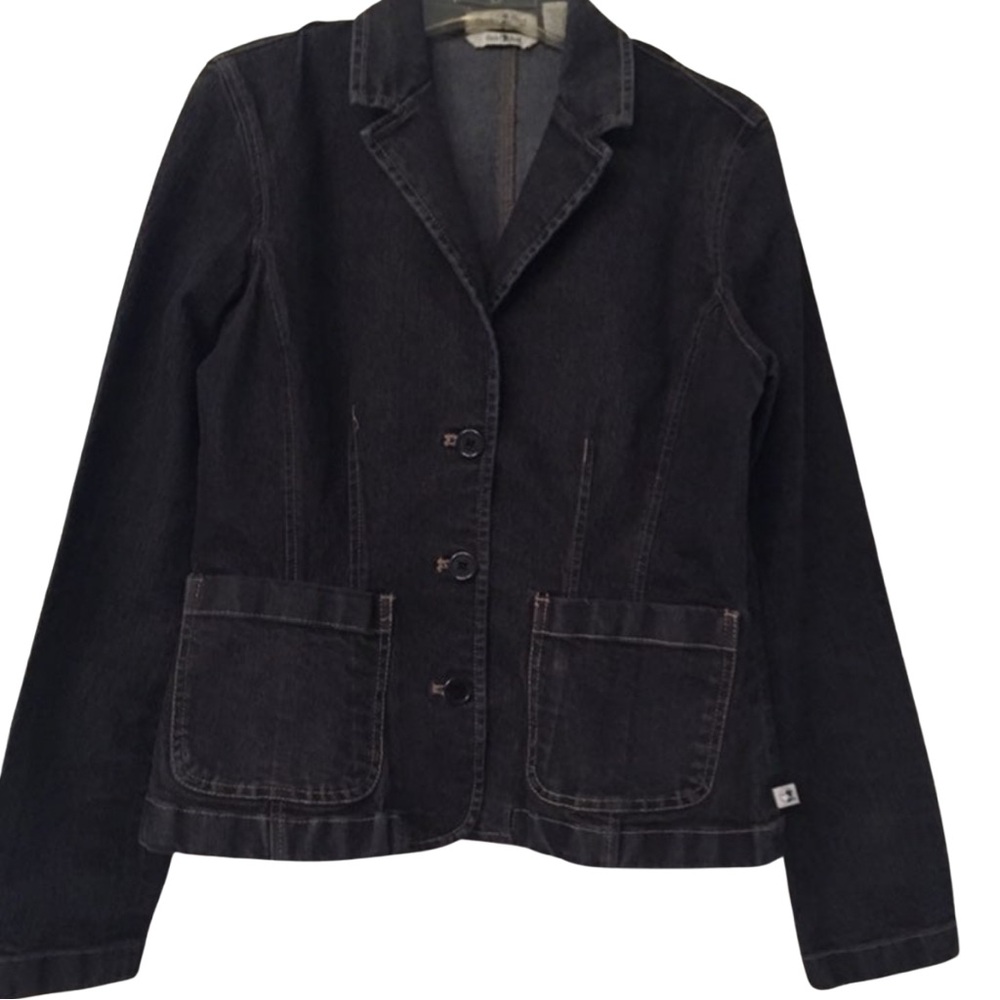 Duck Head Black Denim Jacket - Size 6